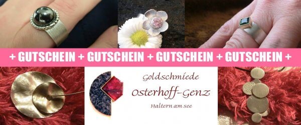 Gutschein zu einem Goldschmiedekurs