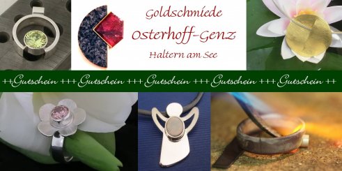 Gutschein für einen Goldschmiedekurs